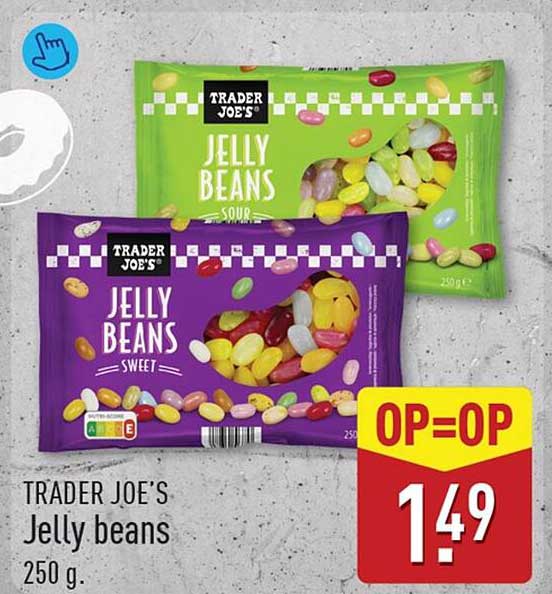 TRADER JOE'S Jelly beans 250 g. OP=OP