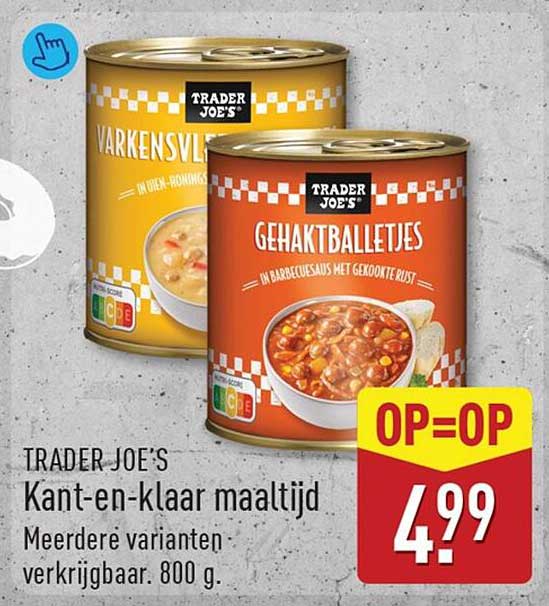 TRADER JOE'S Kant-en-klaar maaltijd
