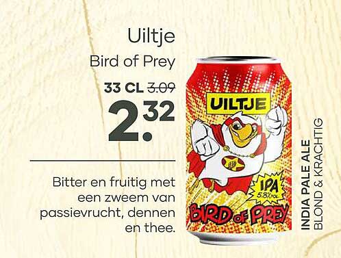 Uiltje Bird of Prey