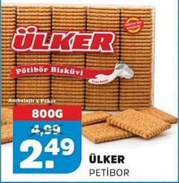 Ülker Petibör Bisküvi 800G