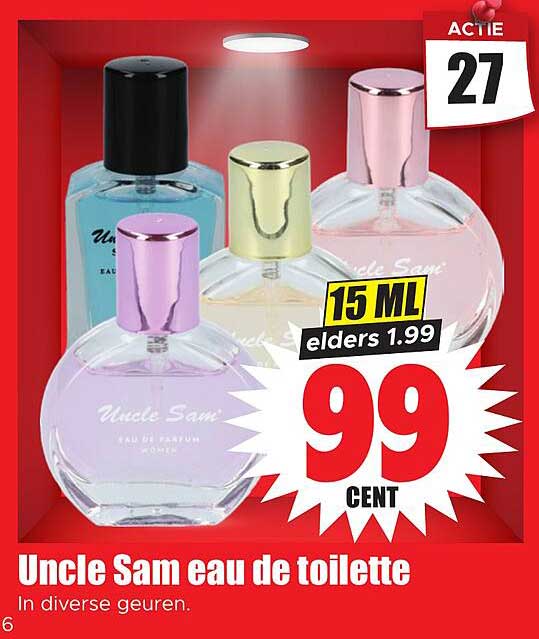Uncle Sam eau de toilette