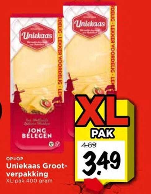Uniekaas Groot-verpakking XL-pak 400 gram