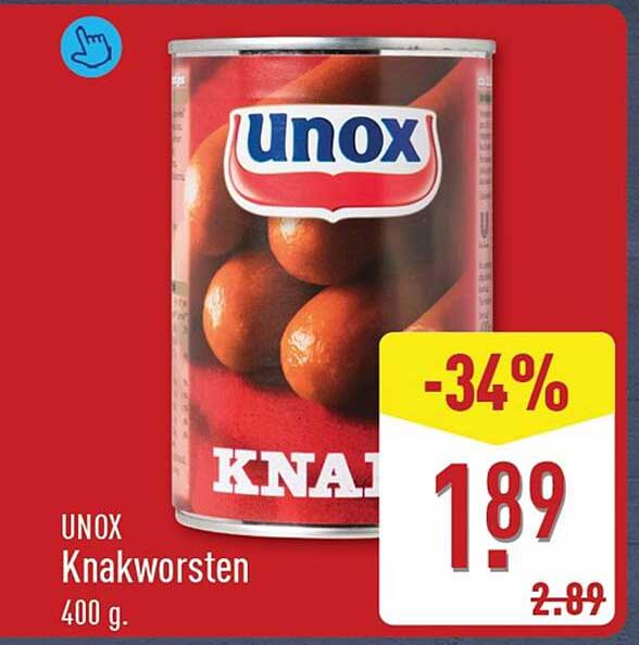 UNOX Knakworsten 400 g