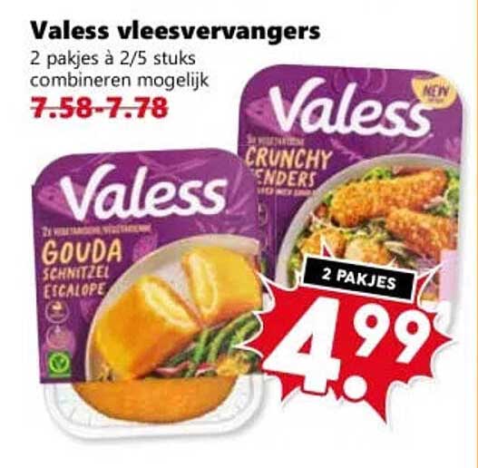 Valess vleesvervangers