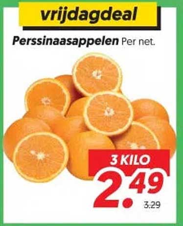 vrijdagdeal Perssinaasappelen Per net 3 KILO