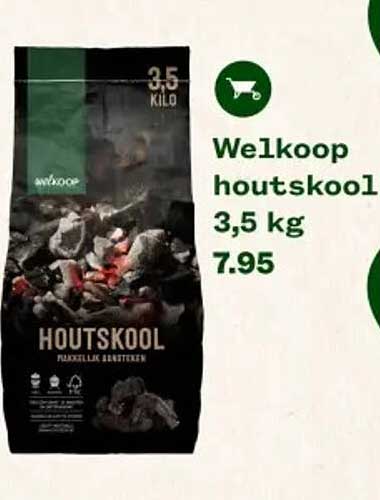 Welkoop houtskool 3,5 kg