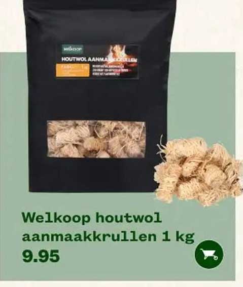 Welkoop houtwol aanmaakkruilen 1 kg