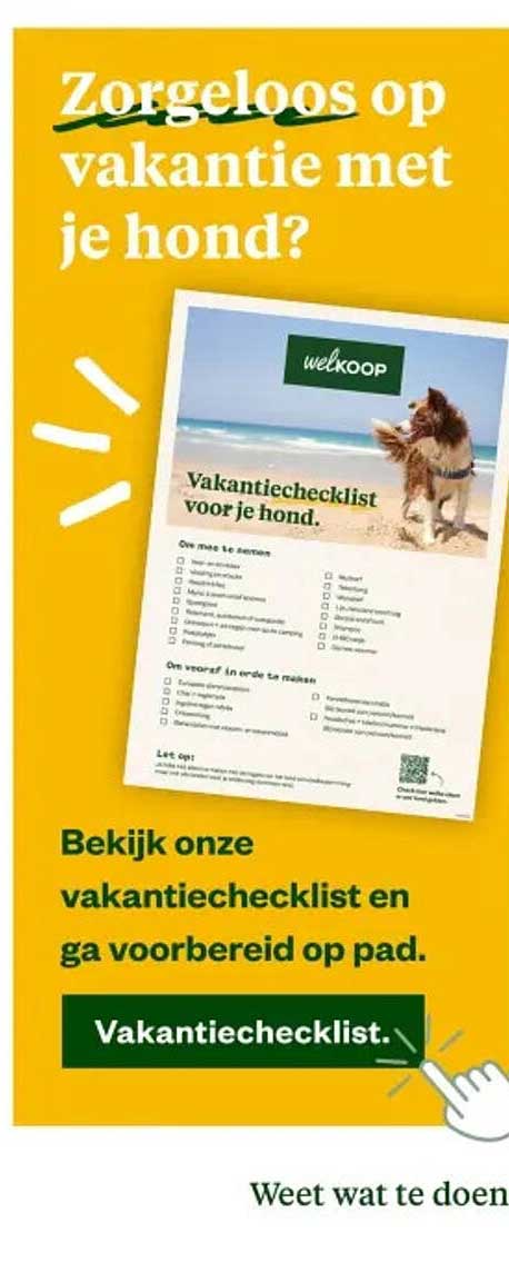Zorgeloos op vakantie met je hond?