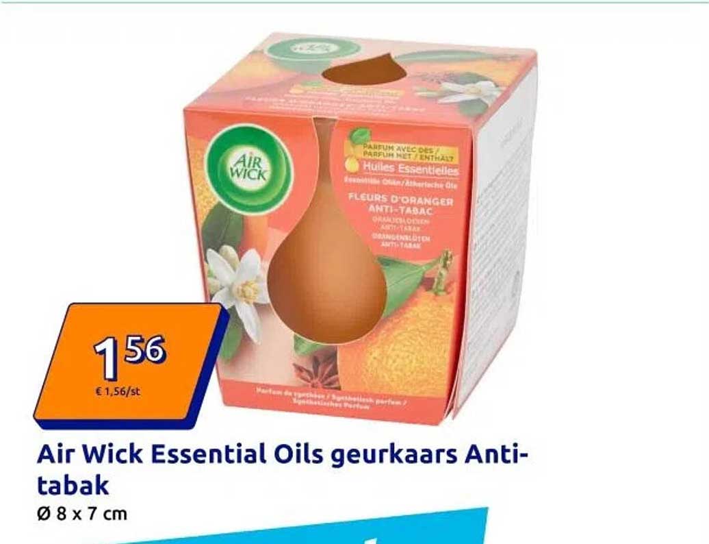 Air Wick Essential Oils geurkaars Anti-tabak
