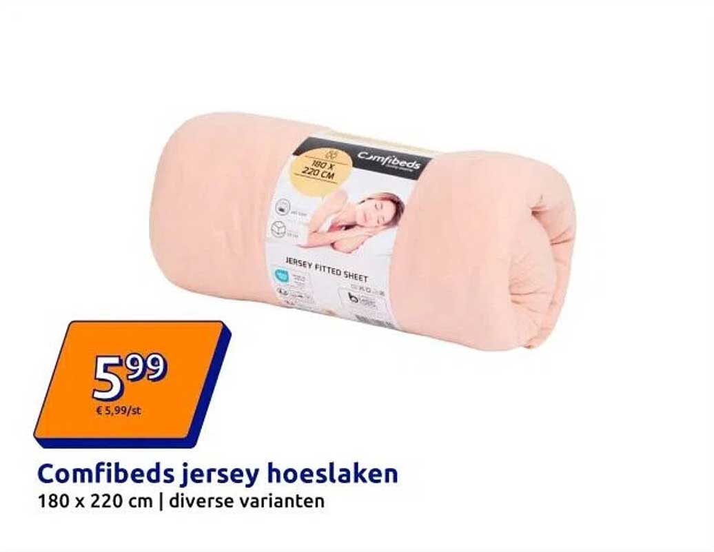 Comfibeds jersey hoeslaken