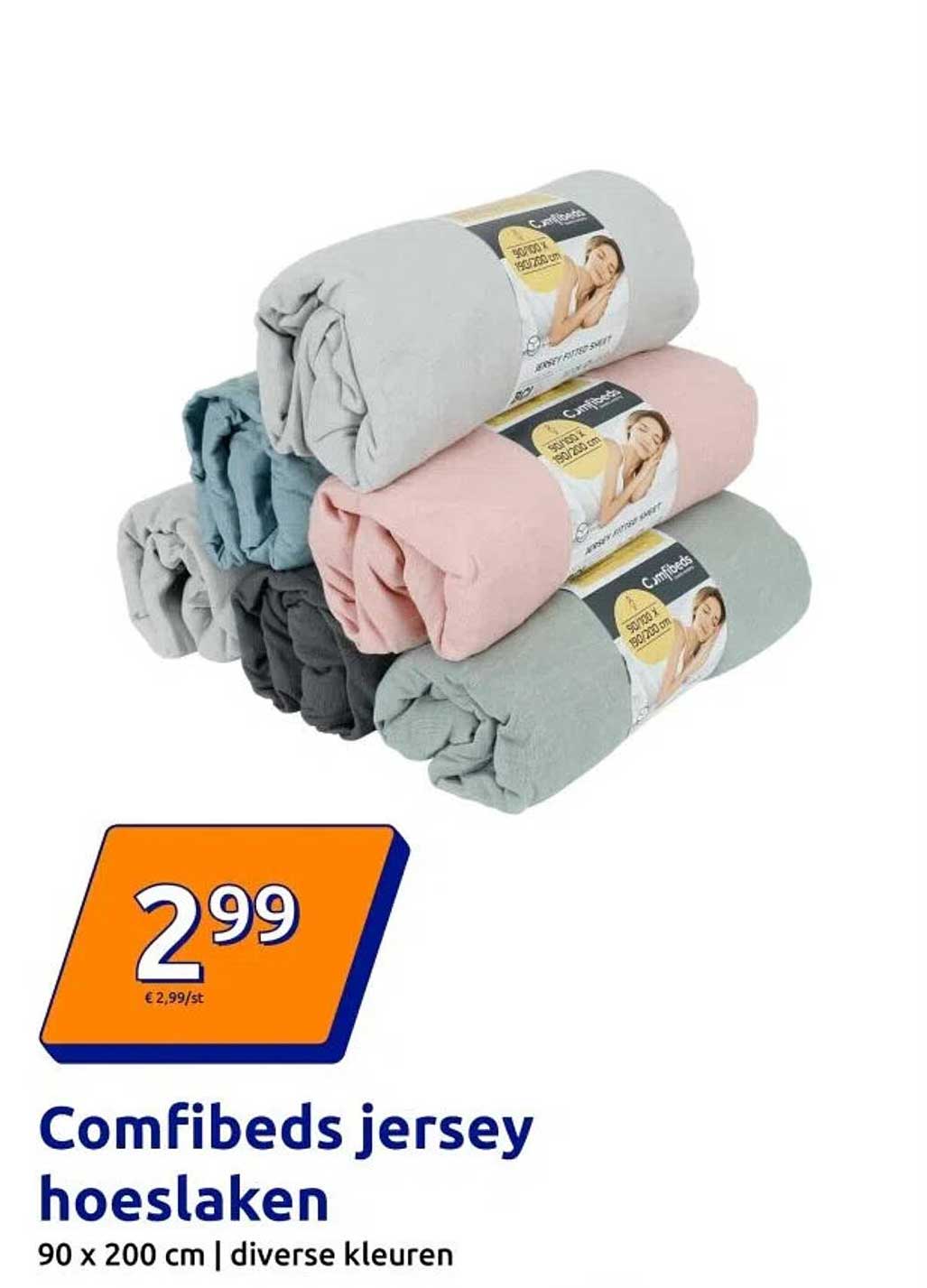 Comfibeds jersey hoeslaken