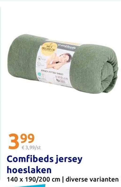 Comfibeds jersey hoeslaken