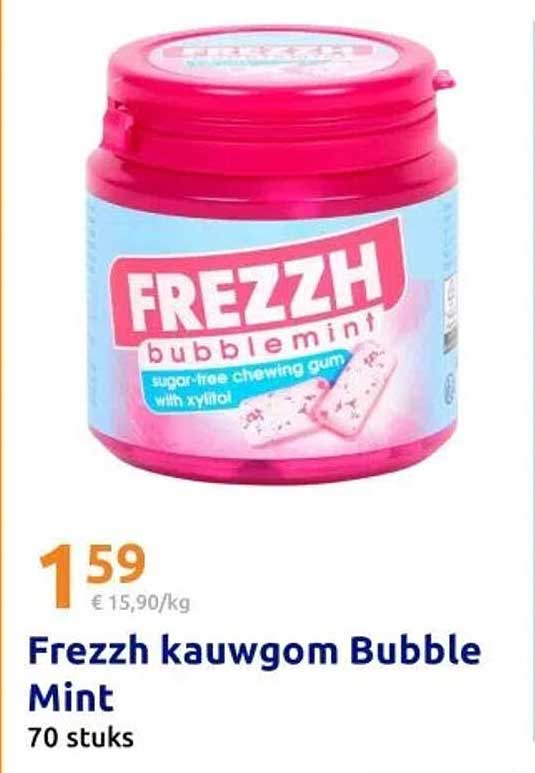Frezzh kauwgom Bubble Mint