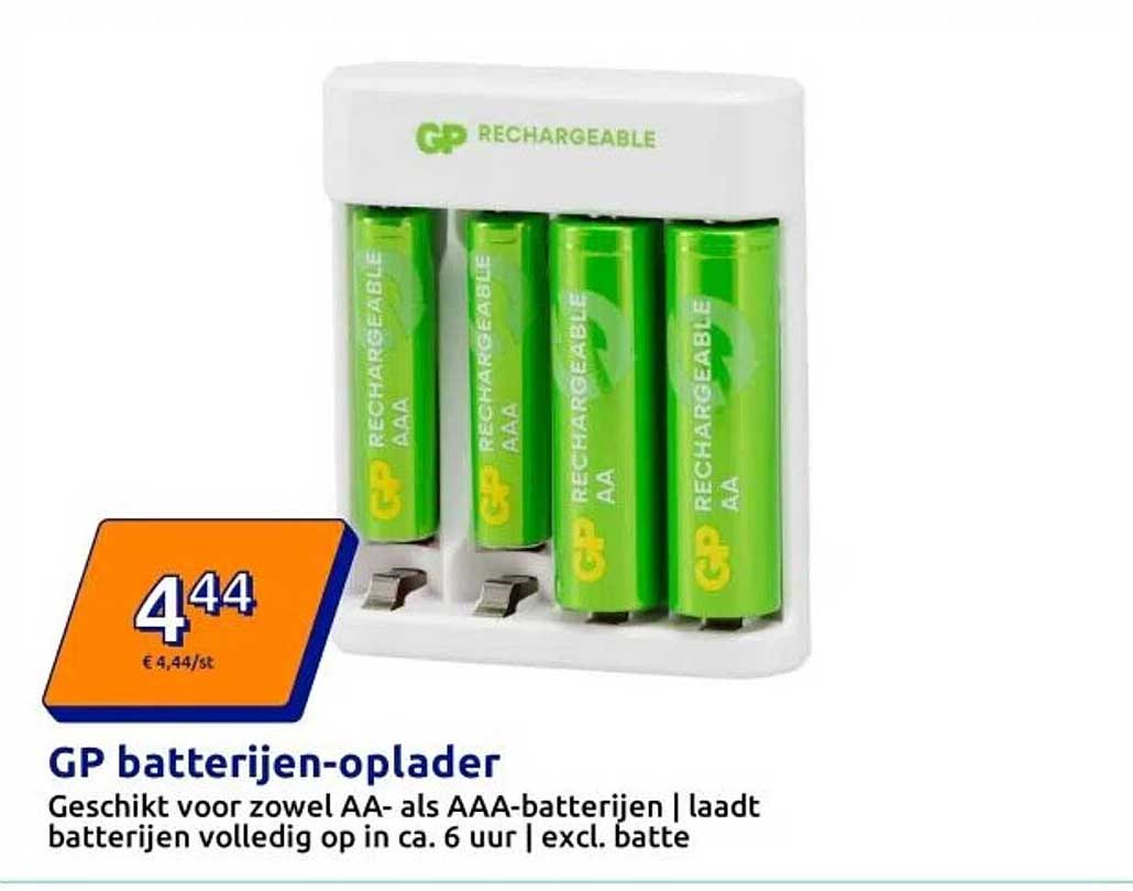 GP batterijen-oplader