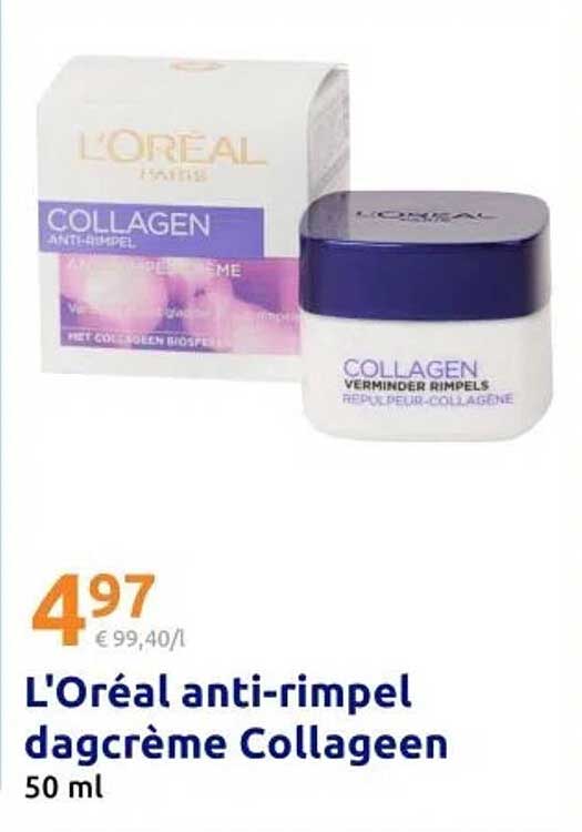 L'Oréal anti-rimpel dagcrème Collageen