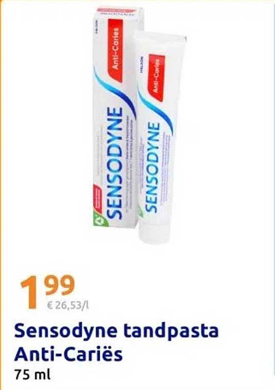 Sensodyne tandpasta Anti-Cariës 75 ml