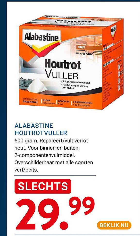 ALABASTINE HOUTROTVULLER