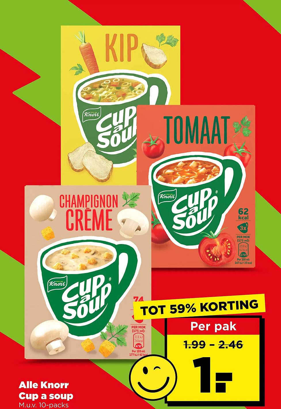Alle Knorr Cup a Soup M.u.v. 10-packs
