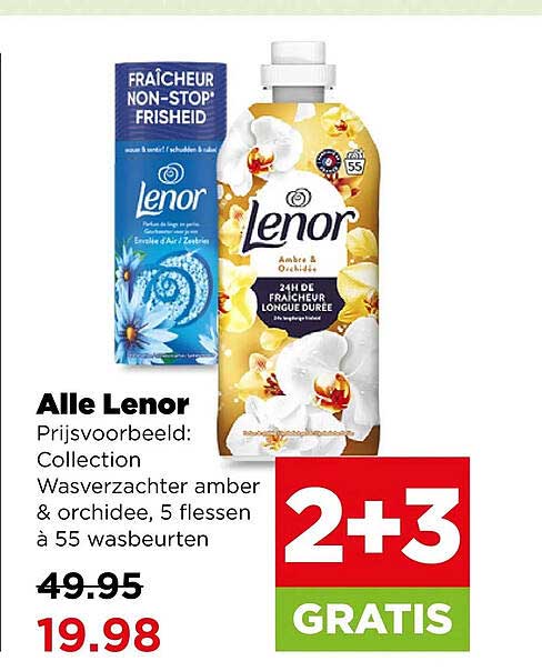 Alle Lenor 2+3 GRATIS