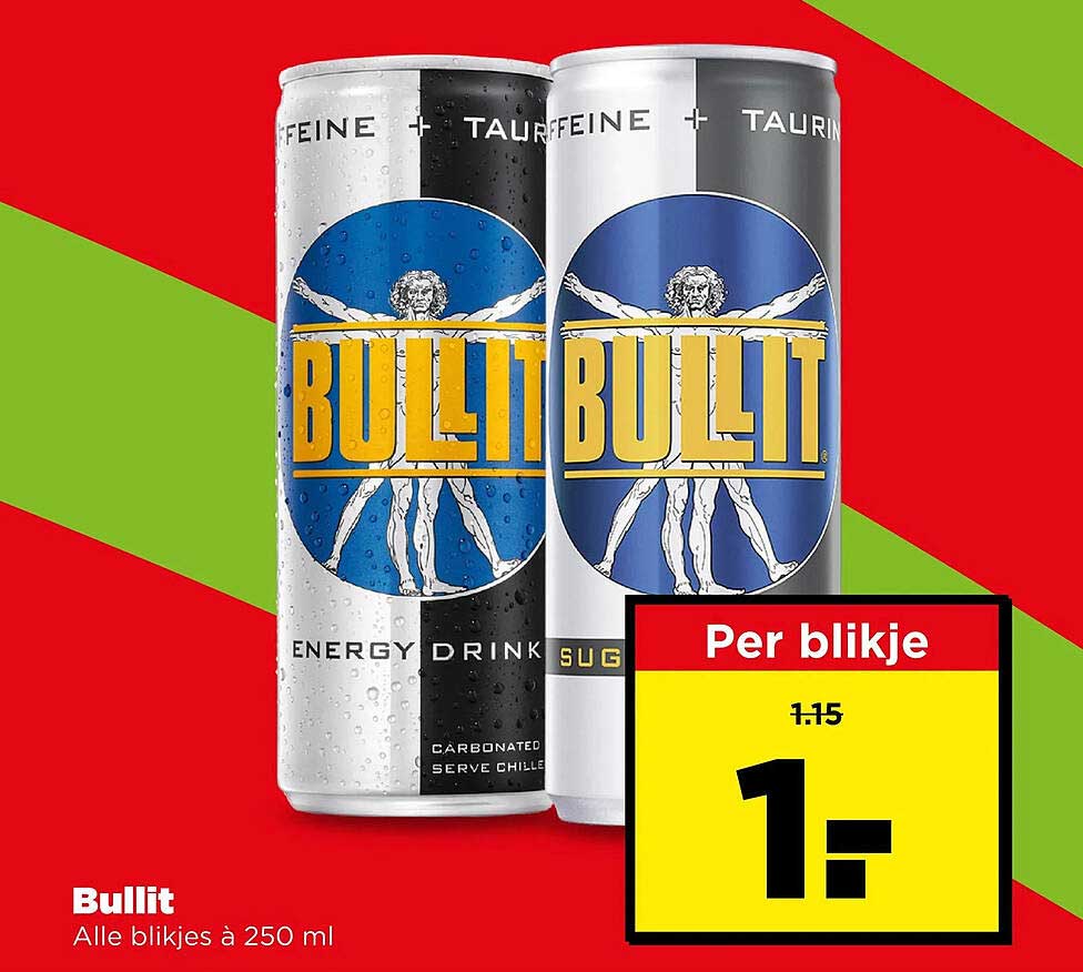 Bullit Alle blikjes à 250 ml