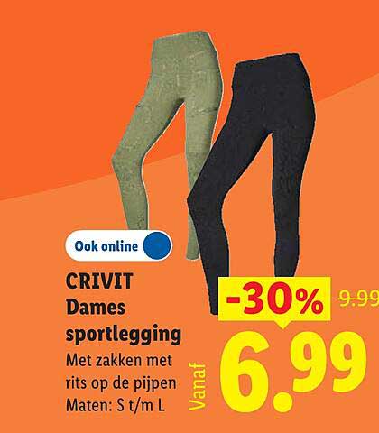 CRIVIT Dames sportlegging