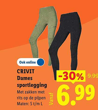 CRIVIT Dames sportlegging