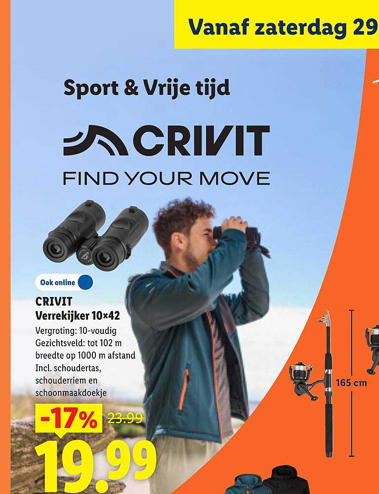 CRIVIT Verrekijker 10×42 -17%
