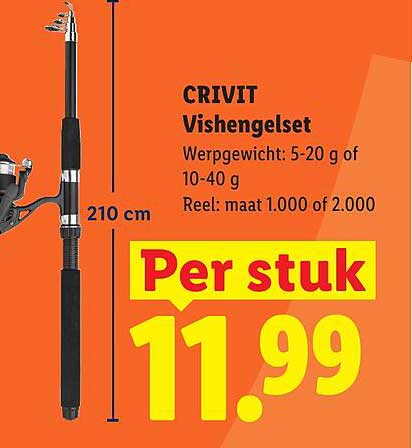 CRIVIT Vishengelset