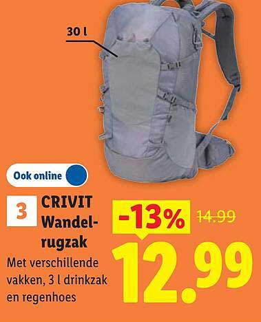 CRIVIT Wandel-rugzak