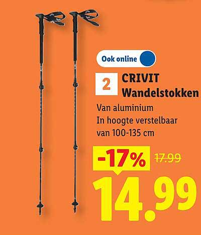 CRIVIT Wandelstokken