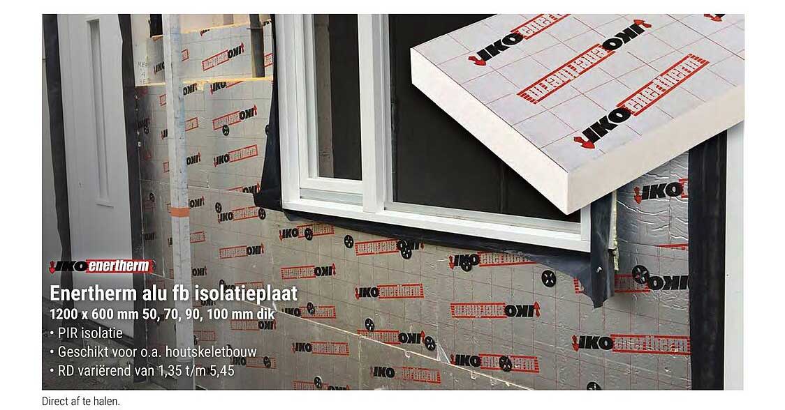 Enertherm alu fb isolatieplaat