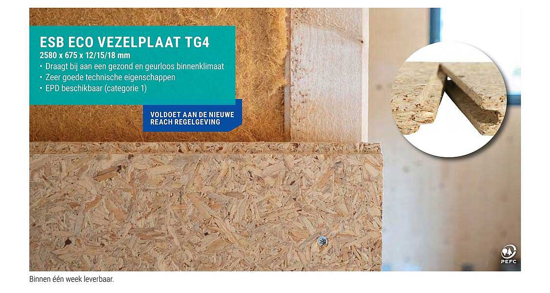 ESB ECO VEZELPLAAT TG4