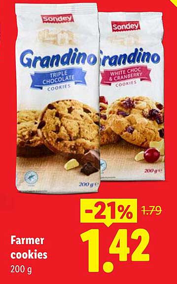Farmer cookies 200 g