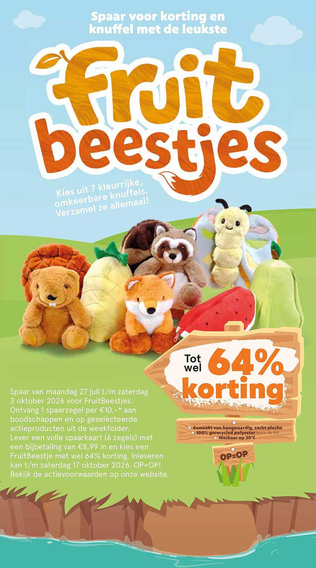 Fruitbeestjes Tot wel 64% korting
