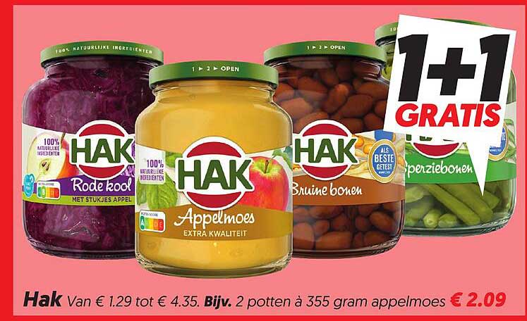Hak 1+1 GRATIS
