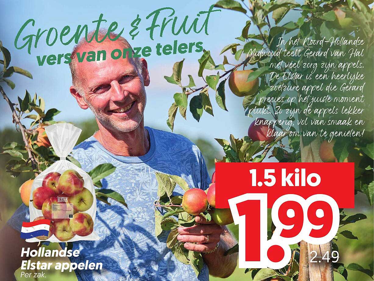 Hollandse Elstar appelen