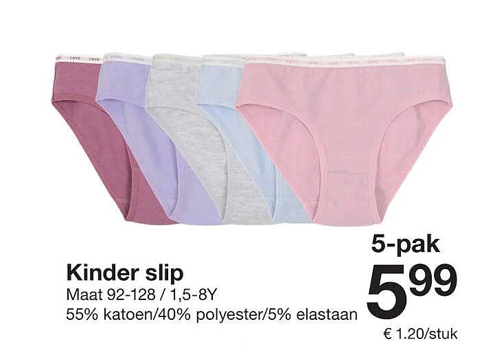 Kinder slip