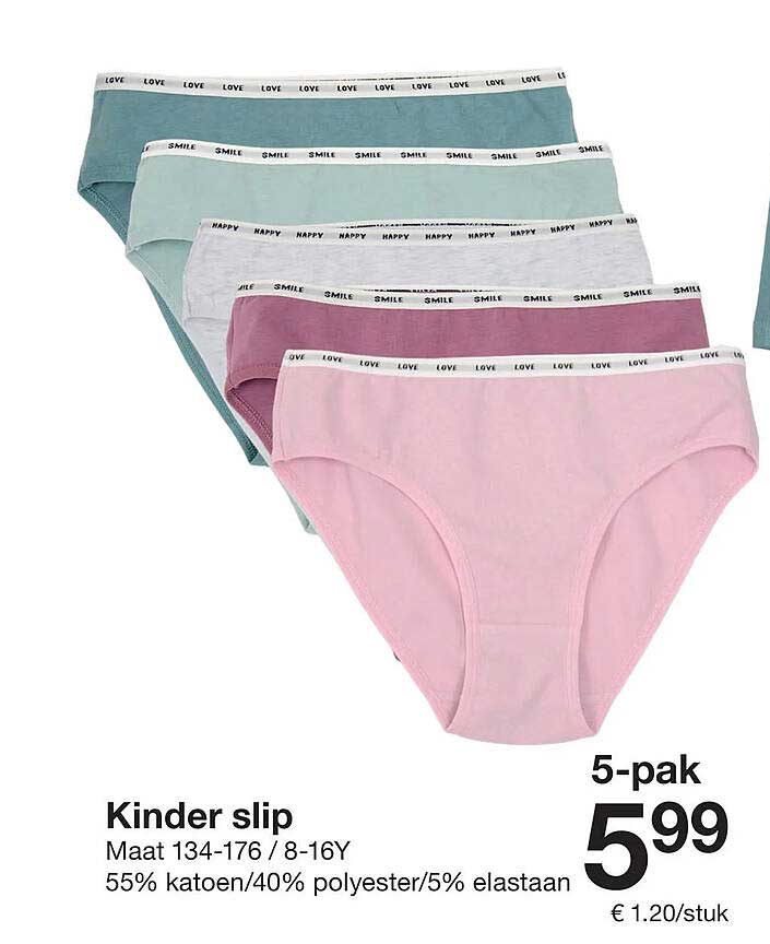 Kinder slip