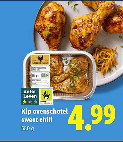 Kip ovenschotel sweet chili 580 g