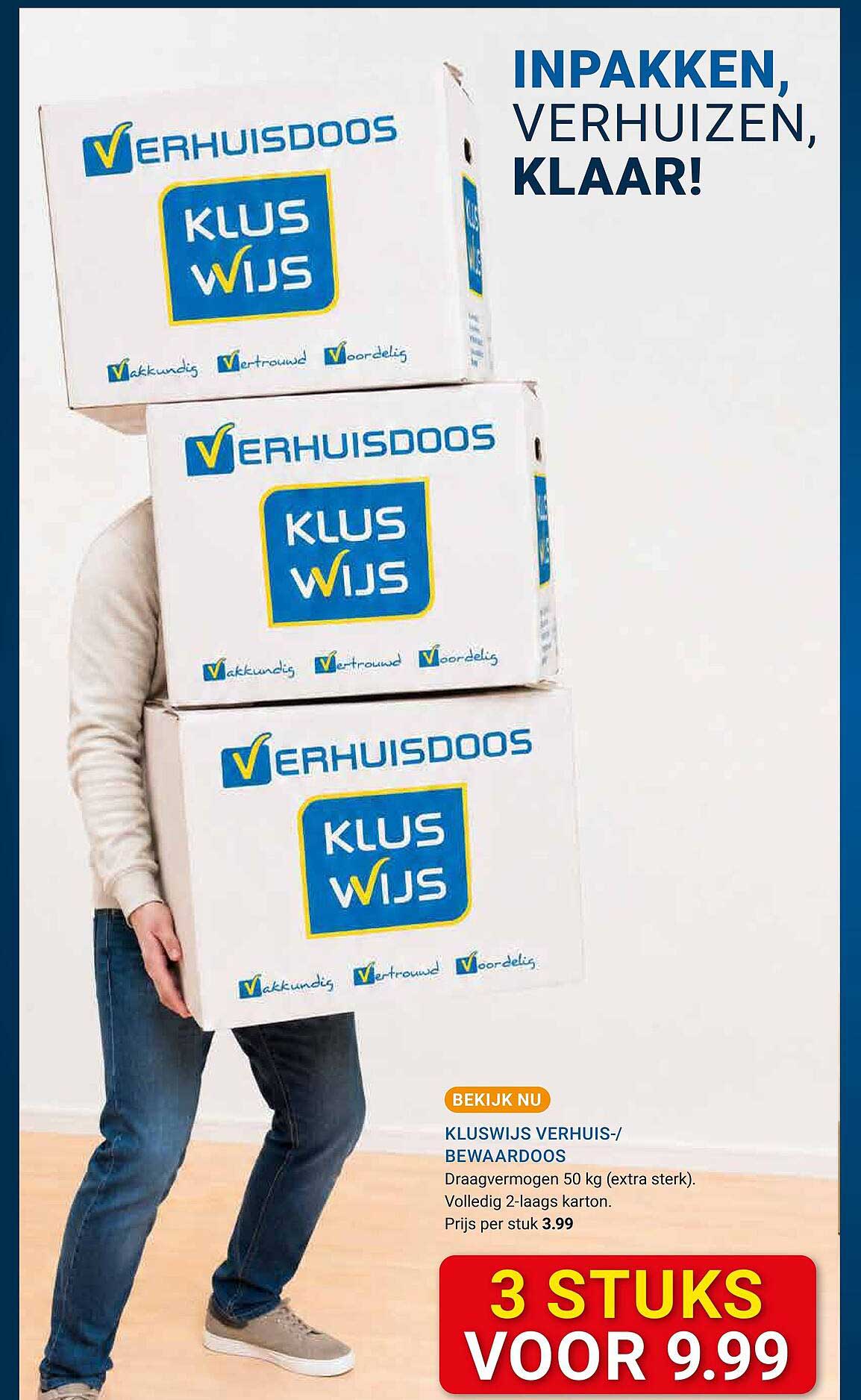 KLUSWIJS VERHUIS-/BEWAARDOOS