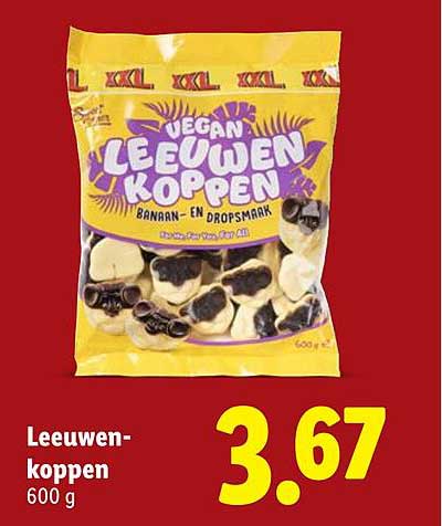 Leeuwen-koppen 600 g