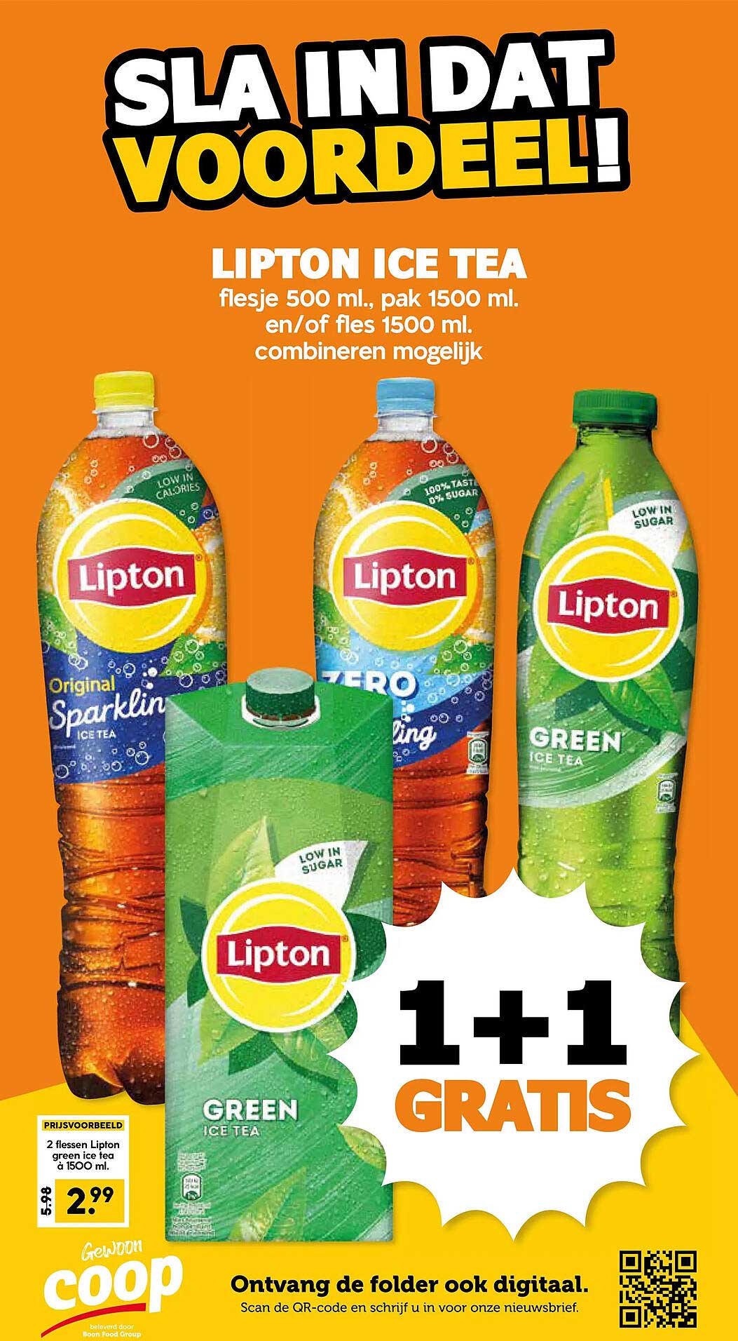 Lipton Ice Tea 1+1 GRATIS