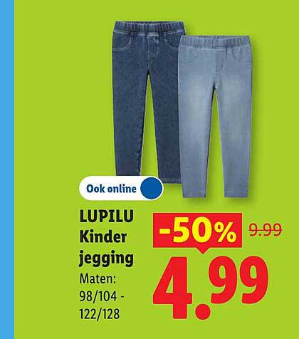 LUPILU Kinder jegging -50%