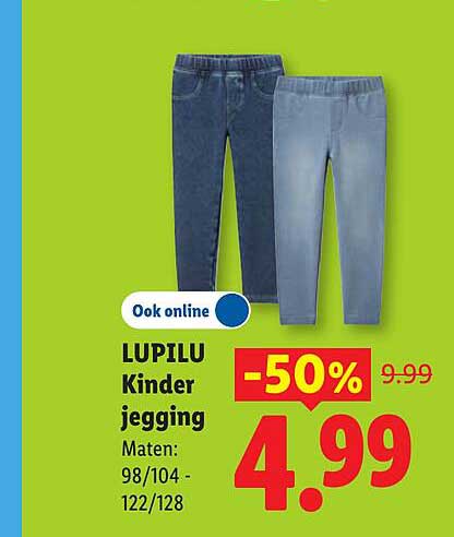 LUPILU Kinder jegging -50%