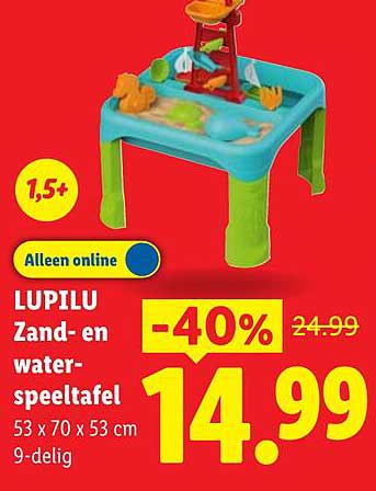 LUPILU Zand- en water-speeltafel -40%