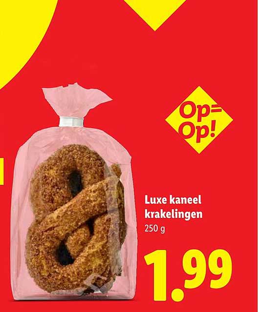 Luxe kaneel krakelingen