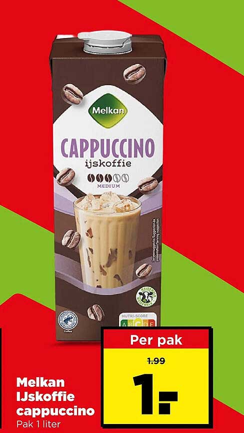Melkan Ijskoffie cappuccino