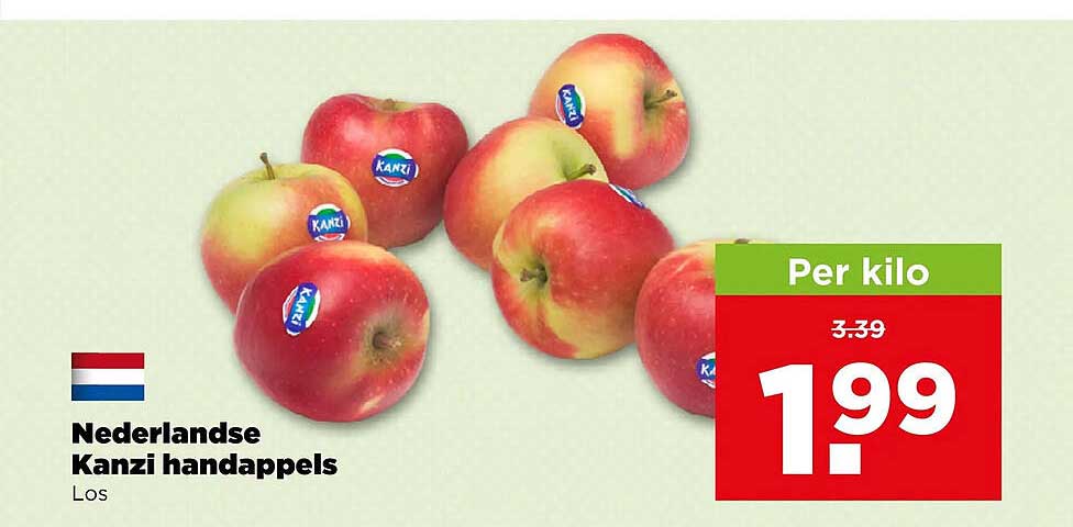 Nederlandse Kanzi handappels Los