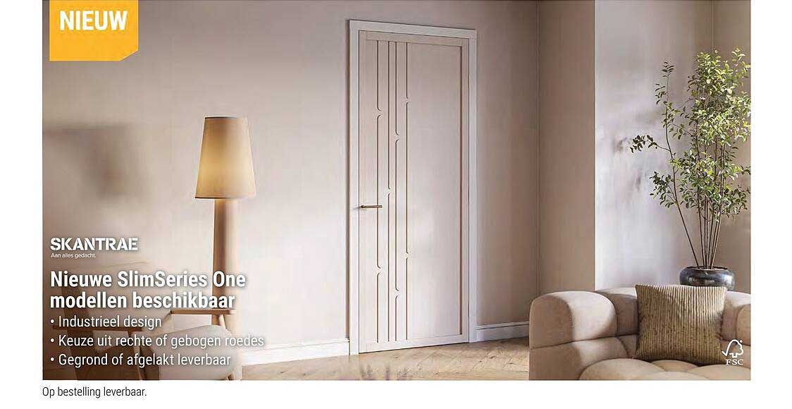 Nieuwe SlimSeries One modellen beschikbaar