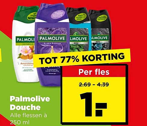 Palmolive Douche TOT 77% KORTING